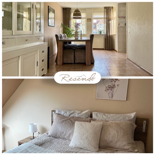 vastgoedstyling twee-onder-1-kap woning