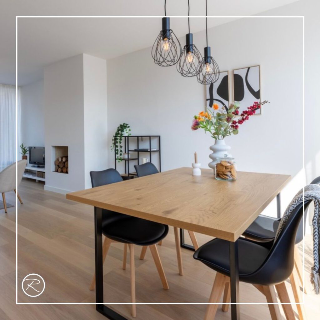 vastgoedstyling eethoek