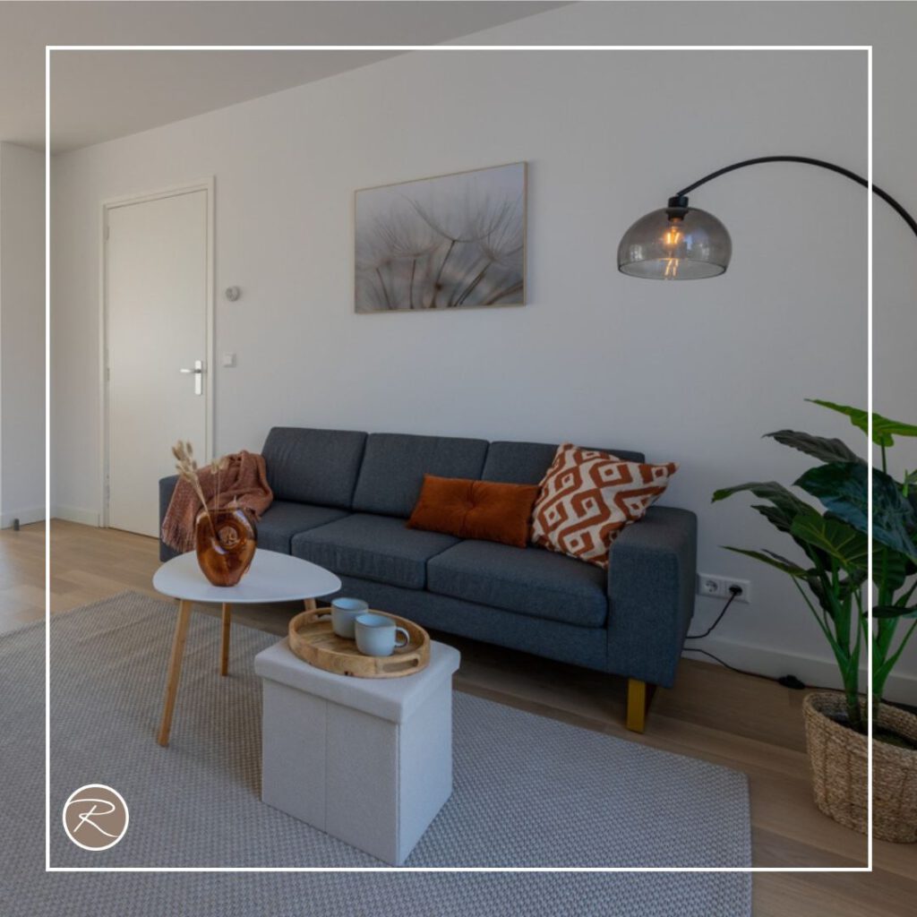 vastgoedstyling zithoek